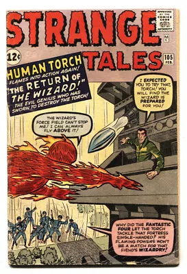 Buy Strange Tales #105  1963 - Marvel  -G/VG - Comic Book • 65.62£