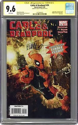 Buy Cable And Deadpool #50 CGC 9.6 SS Young 2008 1372878010 • 139.79£
