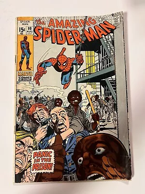 Buy Amazing Spider-Man #99 (VG-) - Marvel (1971) • 15.53£