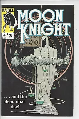 Buy Moon Knight #38 VF (7.0) 1984 Mike Kaluta Cover - Last Issue • 27.23£