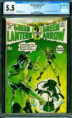 Buy Green Lantern #76 (DC, 1970) CGC 5.5 • 504.80£