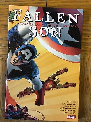 Buy FALLEN SON: THE DEATH OF CAPTAIN AMERICA Graphic Novel TPB Loeb 1st 2008 • 9.95£