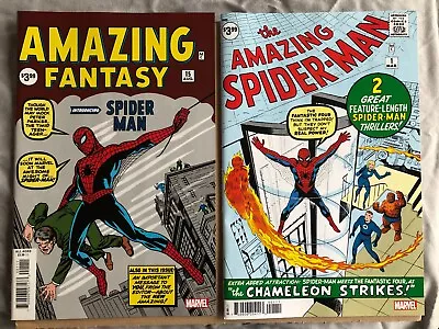 Buy Amazing Fantasy 15, Amazing Spiderman 1 Facsimile Reprint Edition • 35.99£