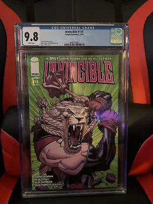 Buy Invincible #115 CGC 9.8 (2014) Image Comics • 108.72£
