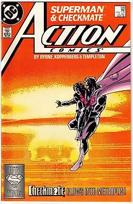 Buy Action Comics #598 (1988)-first Appearance Checkmate-superman Lois Lane Dc- Fine • 6.59£