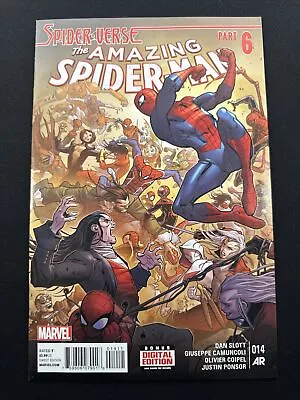 Buy Amazing Spider-man 14 (2015) Spider-verse Part 6 • 3.88£