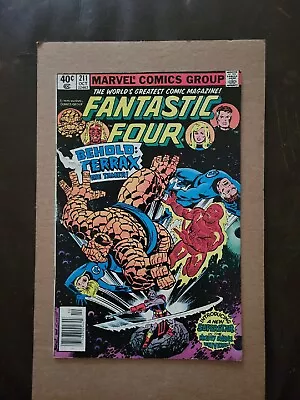 Buy Fantastic Four #211 FN 1st App Of Terrax The Tamer Newsstand MCU Marvel 1982 🔑  • 19.41£