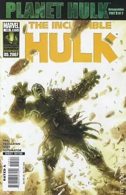 Buy Incredible Hulk #105 FN 2007 Stock Image • 2.10£