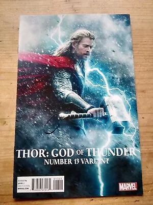 Buy Marvel Comics Thor God Of Thunder 13 Movie Variant Cover • 12.99£