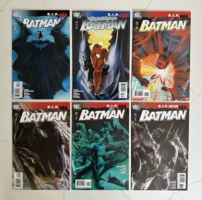Buy Batman 676-681 / DC Comics 2008 Lot / Complete R.I.P Storyline / Grant Morrison • 23.33£