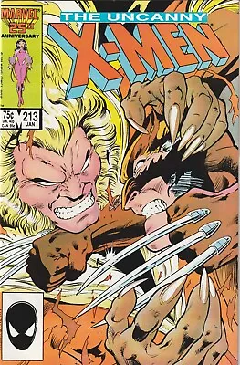 Buy The Uncanny X-Men #213 (1987) Cameo App. Mr. Sinister-Psylocke Joins X-Men VF • 13.78£