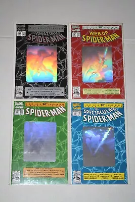 Buy Amazing Spiderman 189 26 90 365! 30th Anniversary Hologram Set! 2 Of 2! • 38.82£