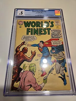 Buy WORLD’S FINEST #144 1964 CGC 0.5 Clayface Brainiac App SILVER Age • 34.91£