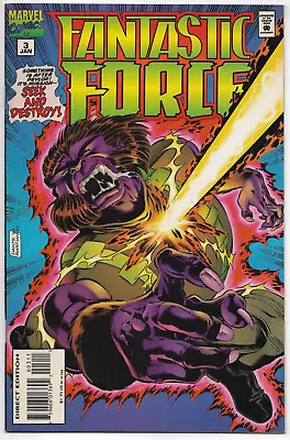 Buy Fantastic Force #3 Marvel Comics Brevoort Kanterovich Bastianoni 1995 VFN • 5.50£