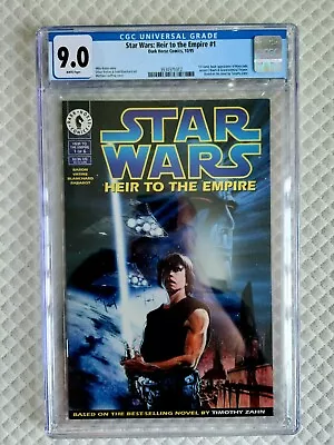 Buy Star Wars: Heir To The Empire #1 Cgc 9.0 1st Grand Admiral Thrawn • 74.99£