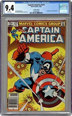 Buy Captain America Canadian Price Variant #275 CGC 9.4 1982 1253175020 • 128.14£