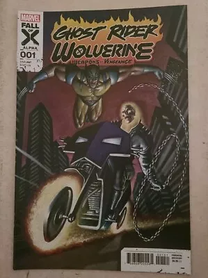 Buy Ghost Rider Wolverine Weapons Of Vengeance Alpha 1  (Variant Cover) • 6.99£