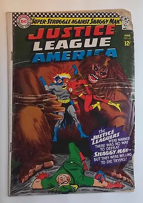 Buy Justice League Of America #45 DC Comics Silver Age Superman 1st Shaggy Man G • 6.21£