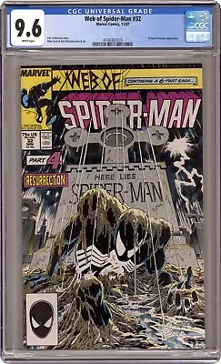 Buy Web Of Spider-Man #32D CGC 9.6 1987 4148307019 • 128.14£