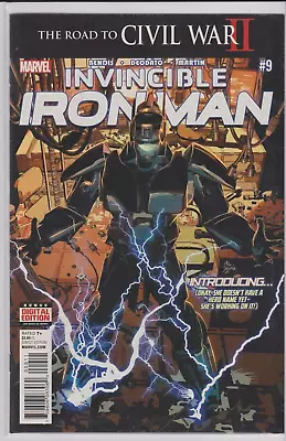 Buy Invincible Iron Man #9-1st Appearance Of Riri Williams- Cover A-1st Print-NM • 174.74£