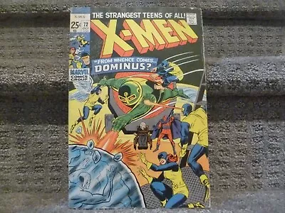 Buy X-MEN # 72 Marvel Comics 1971 Dominus Appearance Comic Book RARE • 23.29£