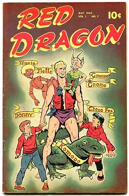 Buy Red Dragon #7  1949 - Street And Smith  -FN- - Comic Book • 232.98£