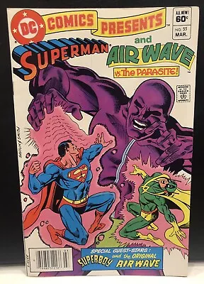 Buy DC Comics Presents Superman & Airwave #55 Comic Newsstand • 6.18£