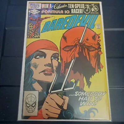 Buy DAREDEVIL # 179 High Grade ELEKTRA-THE KINGPIN-BULLSEYE-FRANK MILLER-SPIKED VF+ • 13.97£