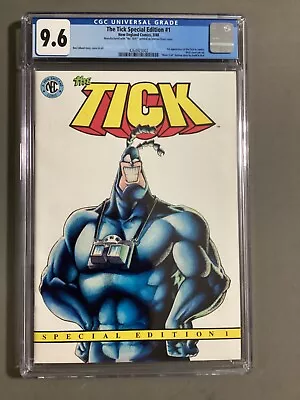 Buy New England Comics, The Tick Special Edition #1, #1847/5000, CGC 9.6, 1st Tick!! • 698.95£