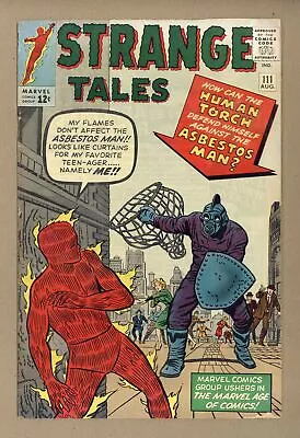 Buy Strange Tales #111 VG+ 4.5 1963 • 683.42£