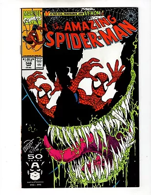 Buy Marvel Comics The Amazing Spider-Man Volume 1 Book #346 VF+ Venom • 11.27£