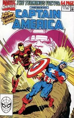 Buy CAPTAIN AMERICA ANNUAL #9 (1990) - Back Issue • 4.99£