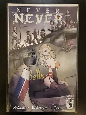 Buy Never Never #1 Rare 2nd Printing -  Heavy Metal Virus Comic • 4.95£