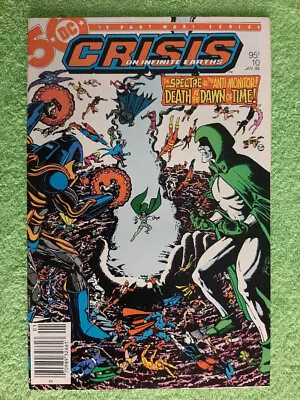 Buy CRISIS ON INFINITE EARTHS #10 NM Canadian Price Variant Key 1st Banshee RD5346 • 7.08£