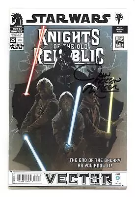 Buy Star Wars Knights Of The Old Republic (2006) 25 VF 8.0 Signed • 69.89£