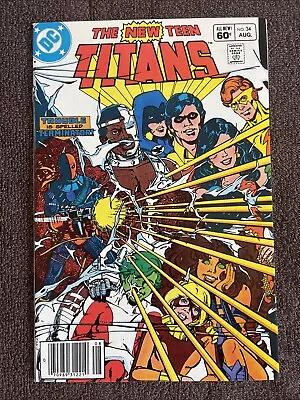 Buy The New TEEN TITANS #34 (DC 1983) 1st Adeline Kane ~ 3rd Deathstroke ~ Newsstand • 7.73£