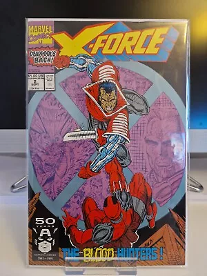 Buy X-Force #2 1991 2nd Appearance Of Deadpool, 1st App Of Weapon X Marvel Comic • 5.49£