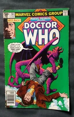 Buy MARVEL PREMIERE #58 Dr. Who FN (6.5) Frank Miller, Dave Gibbons. Rare • 6.50£