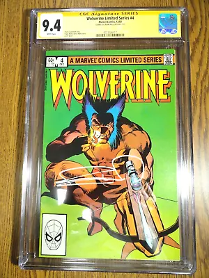 Buy Wolverine #4 Frank Miller Signature CGC 9.4 NM 1st Print Key SS X-men Marvel MCU • 357.89£