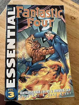 Buy Essential Fantastic Four Vol.3 #41-63 & Annuals 3 & 4 SC 2001 1st Printing TPB • 12.42£