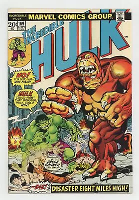Buy Incredible Hulk #169 FN- 5.5 1973 • 15.56£