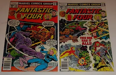 Buy Fantastic Four #182,183 Buscema Sinnott  Tiagra Thundra Annihilus Glossy Vf's 77 • 15.65£