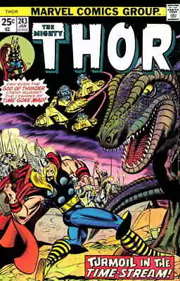 Buy Thor #243 (with Marvel Value Stamp) FN; Marvel | January 1976 John Buscema - We • 9.31£