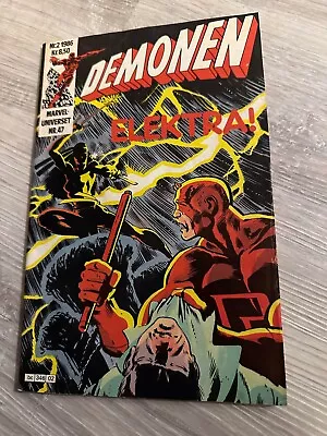 Buy DAREDEVIL #168 1ST APP. OF ELEKTRA - NORWAY Edition - SCARCE! • 66.01£