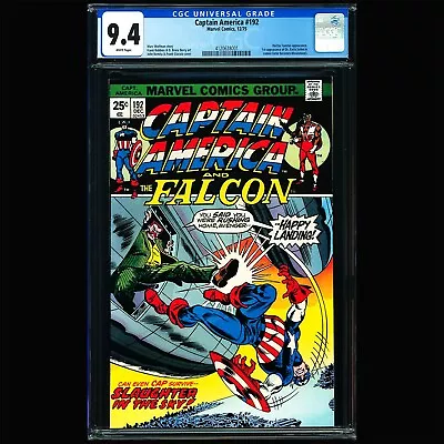 Buy Captain America #192 🔥 1st Appearance Dr Karla Sofen Moonstone 🔥 CGC 9.4 1975 • 155.32£