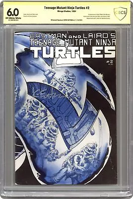 Buy Teenage Mutant Ninja Turtles #2 Eastman 1st Printing CBCS 6.0 SS Eastman 1984 • 455.13£