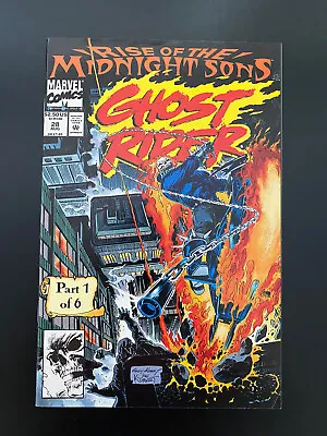 Buy Ghost Rider #28 1992 1st Appearance Of The Midnight Sons /the Nine Near Mint • 15.53£