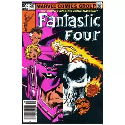 Buy Fantastic Four #257 Newsstand  - 1961 Series Marvel Comics Fine Minus [o{ • 2.82£