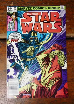 Buy Star Wars #63 (1982 Marvel Comics) Newsstand! Tom Palmer, Darth, G’hinji - VF/NM • 15.49£