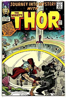 Buy Thor / Journey Into Mystery #111 (Marvel) Dec 1964, Jack Kirby  Condition: (FN-) • 48.69£